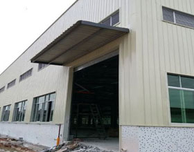 Steel structure warehouse